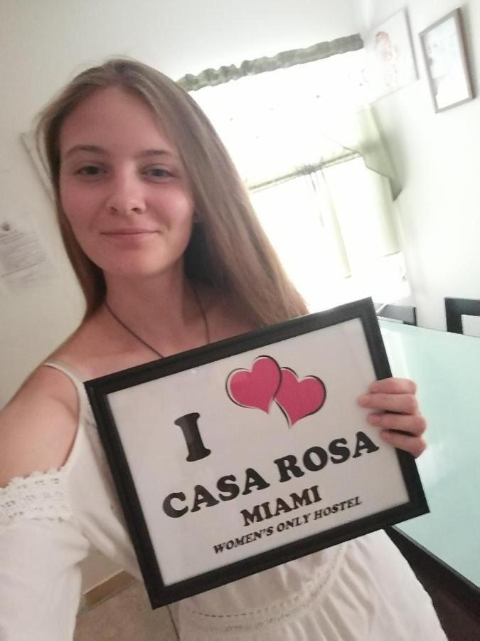 Casa Rosa All Women'S Hostel Miami Exterior photo