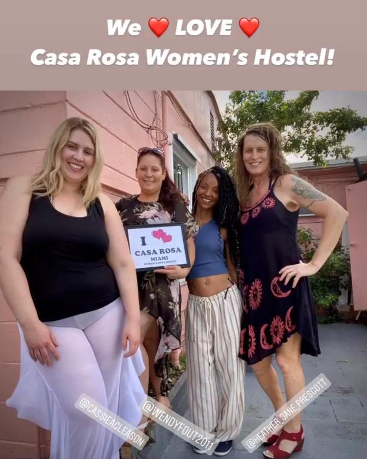 Casa Rosa All Women'S Hostel Miami Exterior photo